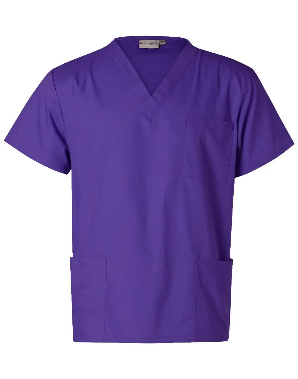 Unisex Hospital Scrubs Short Sleeve Tunic Top M7630